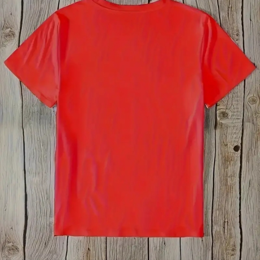 Ladies Red T Shirt - Picture 2 of 2
